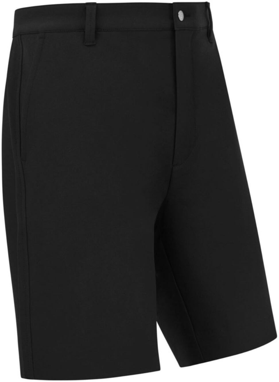 FootJoy Performance Golf Shorts 10" Chino Flat Front Zip Athletic Black 34